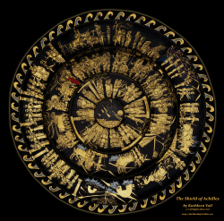 Reconstruction of the Shield of Achilles by Kathleen Vail (c) (all rights reserved)