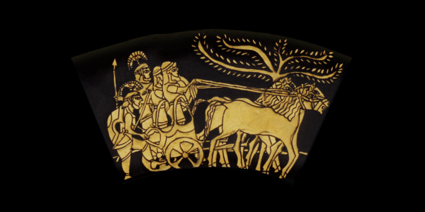 Middle Ring: THE TROOPS ARE ALERTED. From the Shield of Achilles by Kathleen Vail © All Rights Reserved