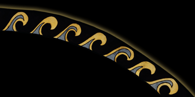 Outer Rim: MIGHTY OCEAN CURRENT. From the Shield of Achilles by Kathleen Vail © All Rights Reserved