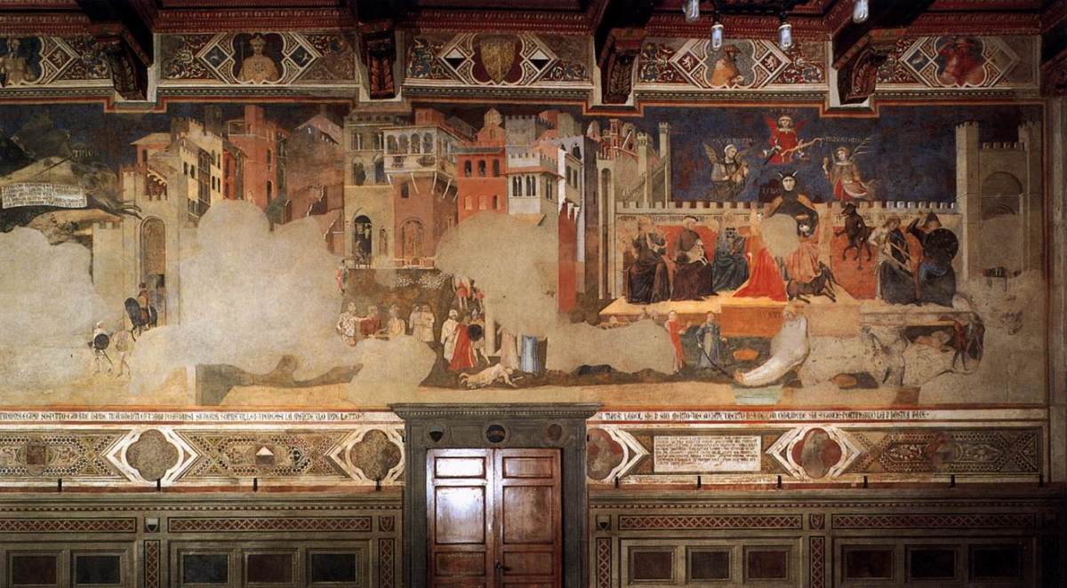"The Effect of Bad Government on the City" Source Wikimedia Commons