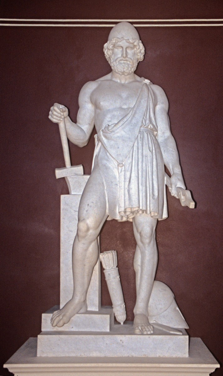 Vulcan by Herman Wilhelm Bissen, ca. 1838. Source: Wikimedia Commons