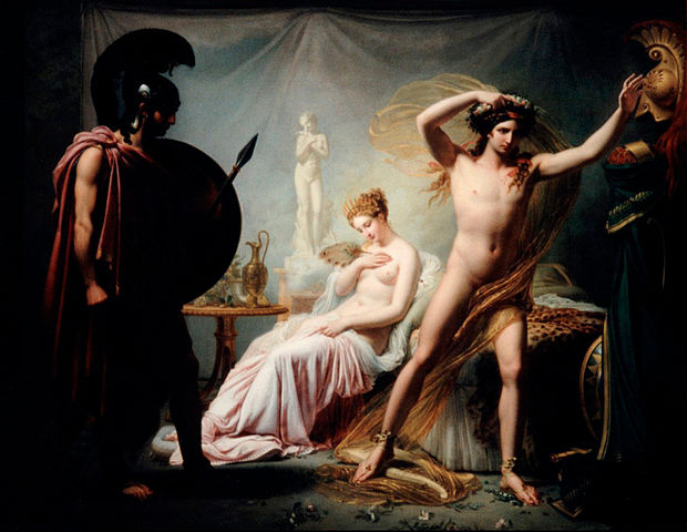 Hektor Admonishes Paris by Pierre Claude Francois Delorme