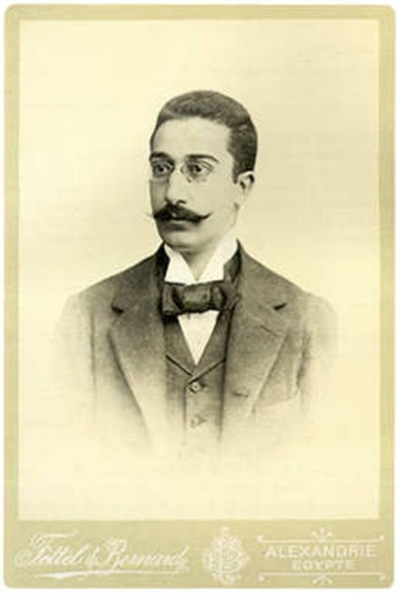 C. P. Cavafy. Source: Wikimedia Commons 