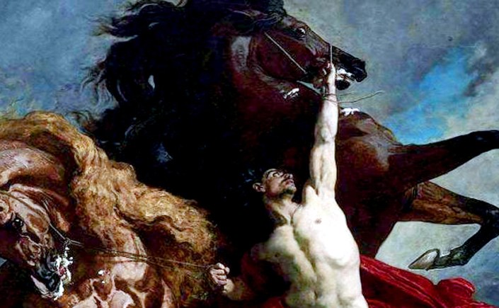 Automedon with the Horses of Achilles, Henri Regnault, 1868
