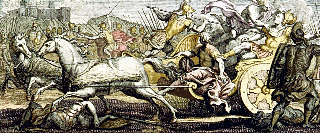 The Death of Patroklos. Source: Wikimedia Commons