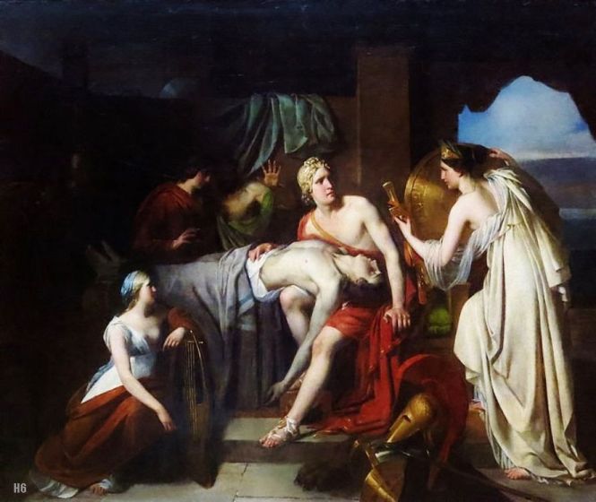 Thetis delivering Achilles New Armor by François Gérard, ca. 1782-1837. Source: CC0 via Wikimedia Commons