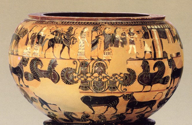 The wedding of Thetis and Peleus in Trojan War Art through the ages